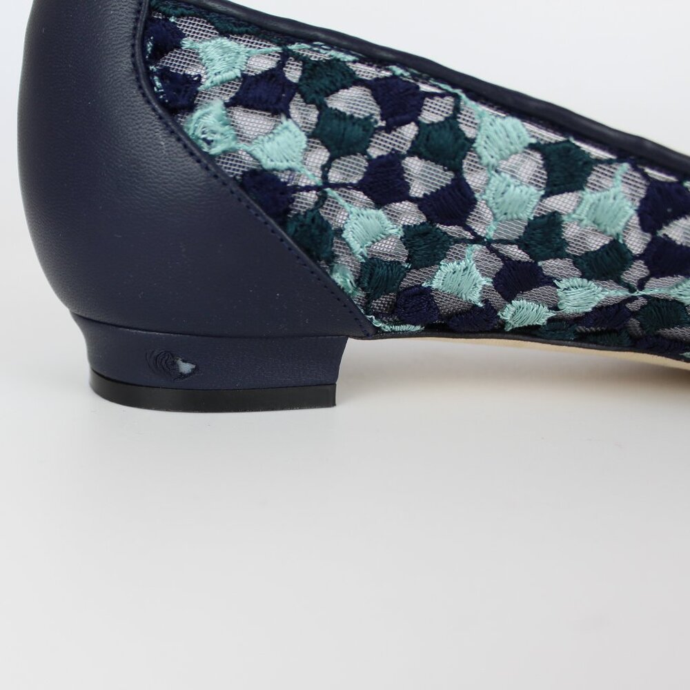 NEW MANOLO BLAHNIK Hangisi Lace Flats, EU 39, Office to Party/ Events - Picture 12 of 16
